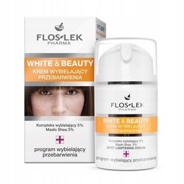 WHITE&BEAUTY Krem wybielający przebarwienia