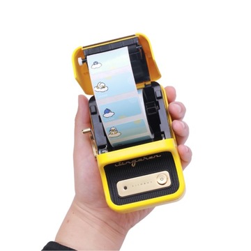 Мобильный термопринтер этикеток B21 Green