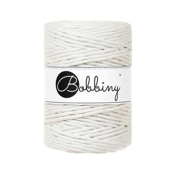 Sznurek do rozczesywania Bobbiny 5mm Złamana biel