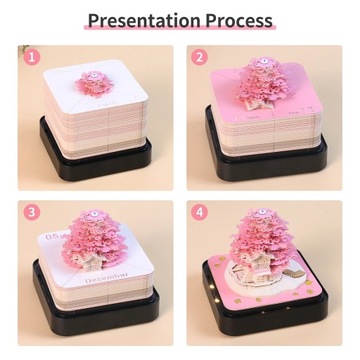 Omoshiroi Block 3d Art Notepad 3D Calendar 20