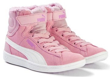 Buty PUMA VIKKY MID FUR PS ocieplane zimowe 32