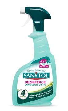 Sanytol uniwersalny środek czyszczący 4w1- 500 ml z rozpylaczem