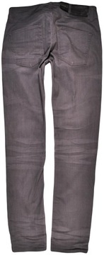 JACK AND JONES spodnie TAPERED grey jeans TIM _ W34 L34