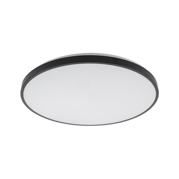 NOWODVORSKI Lampa Sufitowa Plafon Okrągły AGNES LED czarny M 3000K 32W IP44