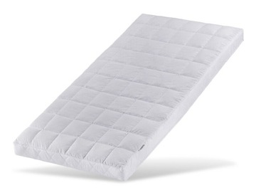 Кровать Миса 120х60, прорезыватели, матрас КПГ, перила