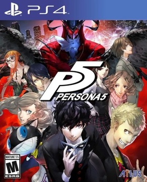 Persona 5 - okładka po angielsku - NOWA, FOLIA