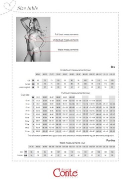 RB6019 Bra Conte Suprema 80C White