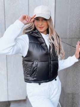 ЖИЛЕТ С КАПЮШОНОМ ЖЕНСКИЙ С РУКАВАМИ, размер. XL