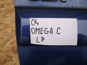 DVEŘE LEVÉ PŘEDNÍ OPEL OMEGA C MODRÝ - 04