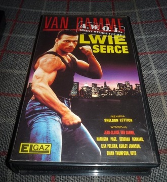 Lwie Serce VHS Jean C. Van Damme !