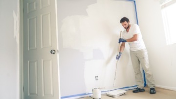 ПРОЧНАЯ БУМАГА Лента малярная синяя 19мм/50м