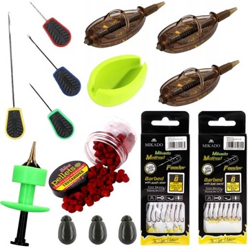 Zestaw do METHOD FEEDER akcesoria MIKADO + GRATIS
