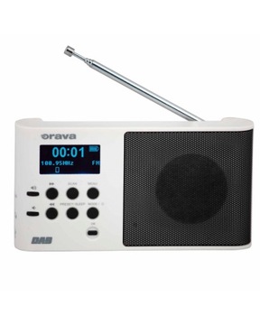 RADIO CYFROWE PRZENOŚNE DAB/FM WYŚWIETLACZ DAB W