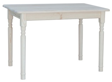 STÓŁ SOSNOWY DREWNIANY KUCHENNY 100X60 SUROWY