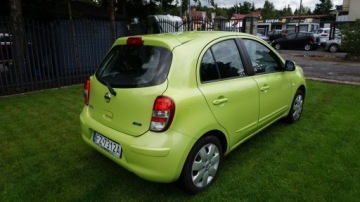 Nissan Micra IV Hatchback 5d 1.2 80KM 2011 Nissan Micra zarejestrowany, ubezpieczony., zdjęcie 4