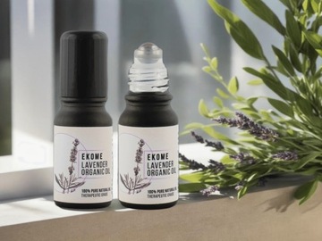 Органическое эфирное масло лаванды, 10 мл в шарике.