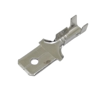 Konektor samochodowy męski 6,3mm 10 sztuk