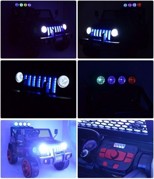 MEGA JEEP SUNSHINE, 4X4 ПРИВОД, 2X12V, МЕДЛЕННЫЙ СТАРТ/