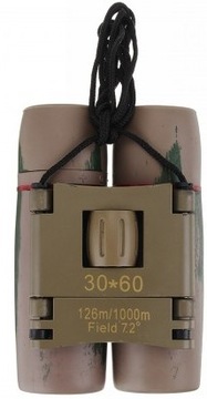 ВОЕННЫЙ БИНОКЛЯР 30x60 SURVIVAL DAY NIGHT CAMO COMPACT + ПОДАРОЧНЫЙ ЧЕХОЛ