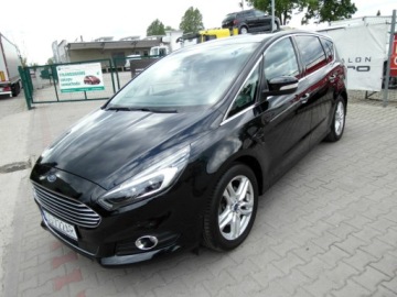 Ford S-Max II Van 1.5 EcoBoost 160KM 2016 Ford S-Max Alcantara Full Led Nawigacja Panorama 1.5 Benzyna 160KM, zdjęcie 12