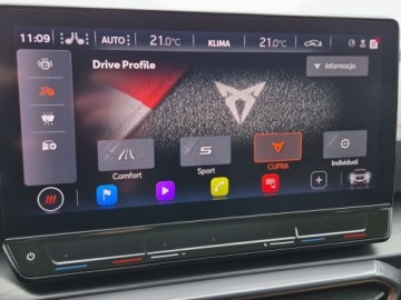 Cupra Formentor Crossover 2.0 TSI 245KM 2022 Cupra Formentor Kamery 360VZ245kmSkoryMartwe poleEl.fotele 2.0 Benzyna, zdjęcie 25