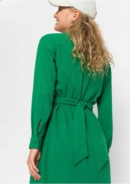 Bonprix SUKIENKA MINI KOSZULOWA 42