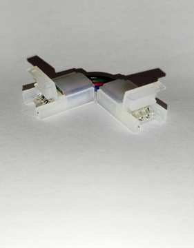 RGB LED 4PIN 10мм L 90 угловой разъем