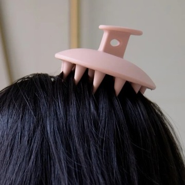 Щетка для кожи головы Силиконовый скребок для волос Щетка для душа Щетка для головы от перхоти Удалить полностью