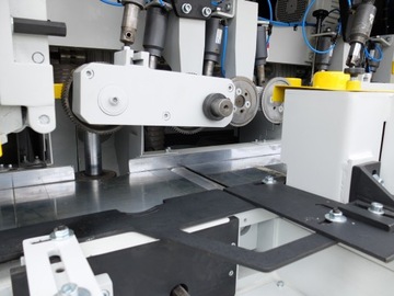 Четырехсторонний строгальный станок мокрого типа, 6 головок + универсальный Leadermac 723 29/22