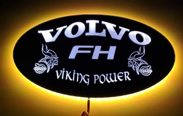 Зеркало со светодиодной подсветкой RGB VOLVO TIR