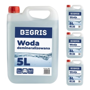 Деминерализованная вода вода высшей очистки 20 л премиум 4x5 л для утюгов
