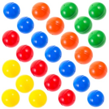 PIŁKI BINGO PONG GRA KOLOROWA LOTERIA 3,20X3,20X3,20CM