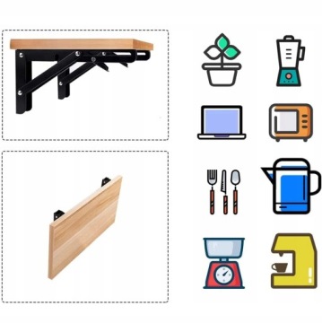 ВЕРХНЯЯ ОПОРА ПОЛКИ, СКЛАДНАЯ, ОПОРА, РУЧКА, 2 шт.