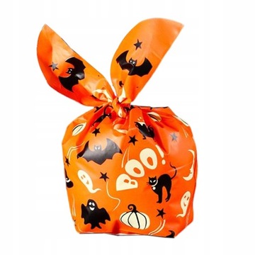 Torebki na cukierki Halloweenowe woreczki na