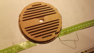 шамотная нагревательная пластина со спиралью МАЛЕНЬКАЯ бритва