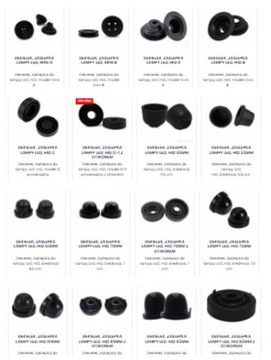 Резиновая крышка, крышка светодиодной лампы HiD, отверстие 85 мм