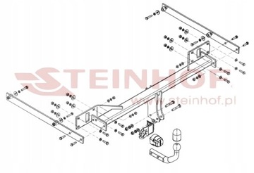 MERCEDES TŘÍDA E W212 OD2009 ZAŘÍZENÍ(HÁK) TÁŽNÝ SEDAN