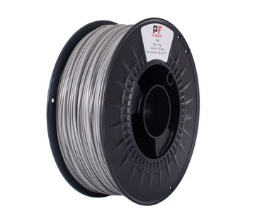 FILAMENT PF PLA 1,75mm 1kg Jasny Srebrny