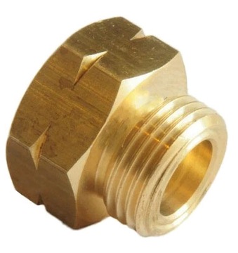 ADAPTER DUŻEJ BUTLI GAZOWEJ W21.8 W21.8×1/14 LH redukcja reduktor gwint gaz