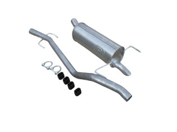 OPEL ASTRA H 1.9CDTi KOMBI TŁUMIK KOŃCOWY + RURA WYDECHOWA do DPF