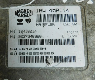 JEDNOTKA IAW4MP.14 9642615880 9642862780 PEUGEOT