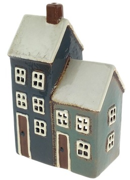 КЕРАМИЧЕСКИЙ ФОНАРЬ ДЛЯ ДОМОВ ПОДСВЕЧНИК ГЛАЗУРНАЯ КЕРАМИКА