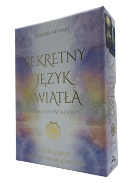 Karty wyroczni SEKRETNY JĘZYK ŚWIATŁA (karty + książeczka)