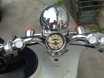 ХРОМИРОВАННЫЕ ЧАСЫ МОТОЦИКЛ МОТОР КВАДРОКУТЕР ВЕЛОСИПЕД