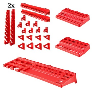 Доска для инструментов 117х78 см, полка для мастерской и гаража