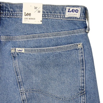 Męskie spodnie jeansowe dopasowane Lee LUKE W33 L34