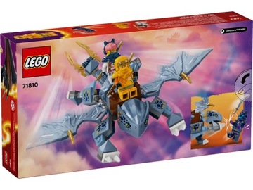 LEGO NINJAGO 71810 Дракончик Рию + 3 минифигурки