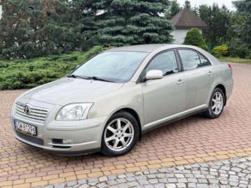 Toyota Avensis I Sedan 1.8 129KM 2003 Toyota Avensis Toyota Avensis II 1.8 VVT-i 129 KM Bez rdzy 1 wlasciciel, zdjęcie 1