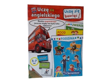 Gra Uczę się Angielskiego Clementoni