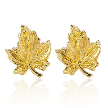Запонки с узором MAPLE LEAF